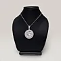Rashadi Lira Coin Necklace with 925 Sterling Silver Bezel thumbnail