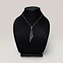 Arabic Quote Necklace 925 Sterling Silver Handmade Design