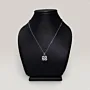 Custom Number Pendant Necklace in 925 Sterling Silver thumbnail