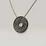 Palestine Coin Necklace in 925 Sterling Silver Heritage Design