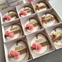 Handmade Personalized Baby Shower Soap Favors with Custom Colors & Scents - Pink Rose