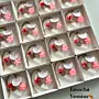 Personalized Baby Shower Soap Favors - Pink Flower Mini Box - 8x8x3 cm thumbnail