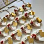 Handmade Wedding Scented Soap Favors with Custom Colors & Fragrances - Gold Ring Theme