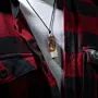 White Epoxy Olive Wood Artisan Handmade Resin Pendant Necklace
