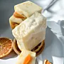 Orange Handmade Soap Bar for citrus handmade cleansing