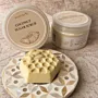 Honey And Oat Handmade Soap Bar for soothing handmade cleansing