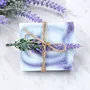Purple Lavender Handmade Soap Bar for calming handmade cleansing