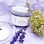 Handmade Lavender Salt Scrub with exfoliating salt scrub