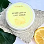 Handmade Lemon Salt Scrub with exfoliating salt scrub
