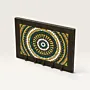 Hand-Painted Wooden Mandala Wall Key Holder (Available In Sizes)