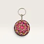 Hand-Painted Wooden Mandala Keychain in Assorted Designs