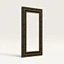 Hand-Painted Wooden Wall Mirror with Mandala Frame (Available In Sizes)