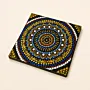Hand-Painted Square Wooden Mandala Wall Art (Available In Sizes)