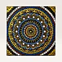 Hand-Painted Square Wooden Mandala Wall Art (Available In Sizes)