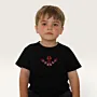 Shajaret al Haya Kids Hand-Embroidered T-Shirt with Size Options