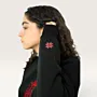 Falastin Hand-Embroidered Sweatshirt with Size Options Heritage Design