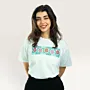 Fairuz Hand-Embroidered T-Shirt with Size Options Heritage Design