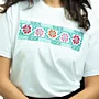 Fairuz Hand-Embroidered T-Shirt with Size Options Heritage Design