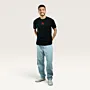 Reesh Feather Hand-Embroidered T-Shirt with Size Options