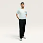 Gaza Kharaz Beads Hand-Embroidered T-Shirt with Size Options