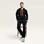Fenjan al Khalil Hand-Embroidered Zip-Up Jacket with Size Options