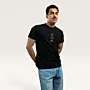 Hauran Hand-Embroidered T-Shirt with Size Options Heritage Design