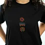 Hauran Hand-Embroidered T-Shirt with Size Options Heritage Design