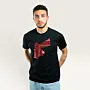 Jordan Map Hand-Embroidered T-Shirt with Size Options Heritage Design