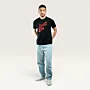 Jordan Map Hand-Embroidered T-Shirt with Size Options Heritage Design
