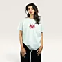 Qiladet Ghazzeh Necklace of Gaza Embroidered T-Shirt with Size Options