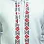 Ramallah Hand-Embroidered Zip-Up Jacket with Size Options