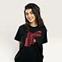 Jordan Map Hand-Embroidered T-Shirt with Size Options Heritage Design
