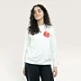 Rumman Hand-Embroidered Long Sleeve T-Shirt with Size Options