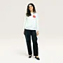 Rumman Hand-Embroidered Long Sleeve T-Shirt with Size Options