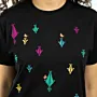 Saruat Cypress Hand-Embroidered T-Shirt with Size Options