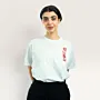 Ramallah al Ward the Flowers Embroidered T-Shirt with Size Options