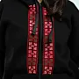 Fenjan al Khalil Hand-Embroidered Zip-Up Jacket with Size Options