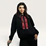 Fenjan al Khalil Hand-Embroidered Zip-Up Jacket with Size Options