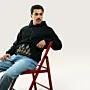 Rumi Rumi Flower Hand-Embroidered Hoodie with Size Options