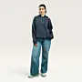 Jouri Flower Hand-Embroidered Hoodie with Size Options Heritage Design