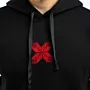 Reesh Feather Hand-Embroidered Hoodie with Size Options