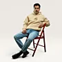 Nabali Olive Hand-Embroidered Hoodie with Size Options Heritage Design