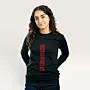 Quronful Hand-Embroidered Long Sleeve T-Shirt with Size Options