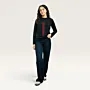 Quronful Hand-Embroidered Long Sleeve T-Shirt with Size Options