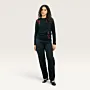 Balat Tiles Hand-Embroidered Long Sleeve T-Shirt with Size Options