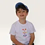 Shajaret Hob Kids Hand-Embroidered T-Shirt with Size Options
