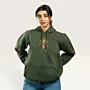 Saru Falastin Palestines Cypress Embroidered Hoodie with Size Options