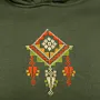Saru Falastin Palestines Cypress Embroidered Hoodie with Size Options