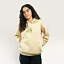Nabali Olive Hand-Embroidered Hoodie with Size Options Heritage Design