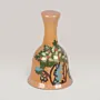 Handmade Ceramic Bell with Custom Size Options for Home Decor